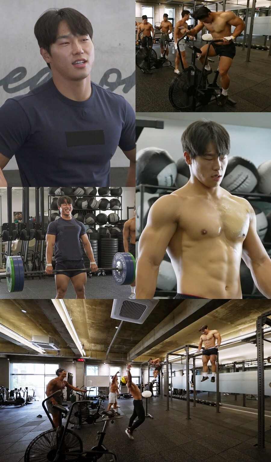 Sungbin Yoon, this is why he is the strongest physically... Angry ...