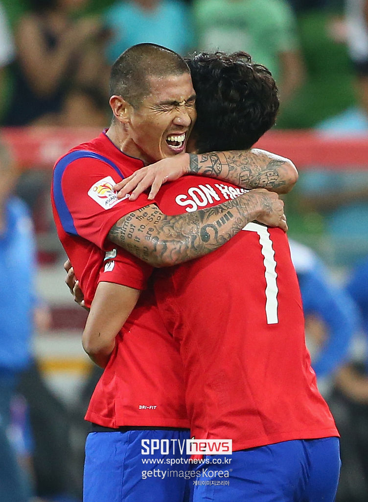 ▲ Son Heung-min (right) has maintained perfect attendance at the Asian Cup since the 2011 Qatar Tournament.